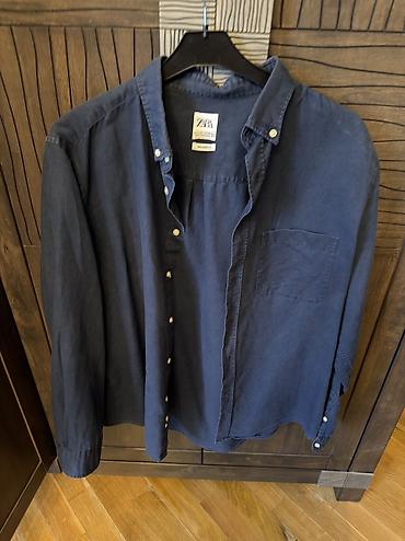 lacoste köynək: Zara pambiq koynek orta veziyyetde — 1