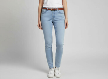 spodnie damskie jeans 7 8: Jeansy damskie, rozmiar M