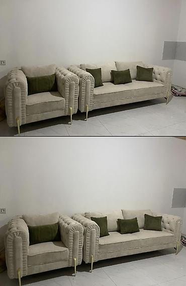 диваны б у: 2 divan 2 kreslo YENİDİR Satılır 1100₼ Yeni alınıb dəst 4000₼ Evə — 1