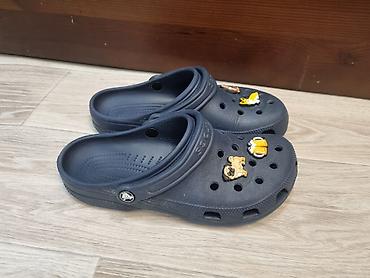 crocs original: Мужские сандалии, 39, 40, Crocs, Б/у, цвет - Синий, Самовывоз — 1