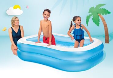 композитный бассейн: Состояние(Новый) Надувной бассейн Intex Wet Set Collection