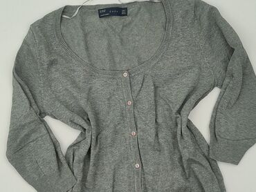 szydełkowy sweter zara: Zara, Kardigan damski, rozmiar M