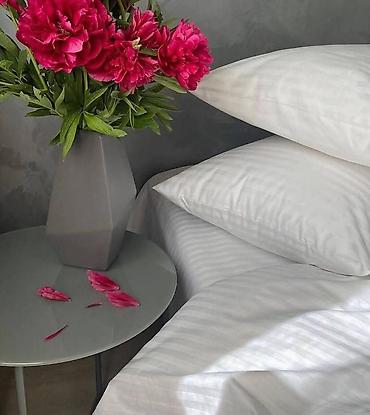 Bed sheets: Damast posteljina za singl i bracni ležaj u više boja Materijal – — 3