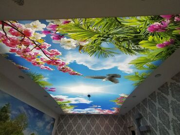 gunes paneli: Fotoplastik/UV çaplı 3D dartma tavan paneli - Tavan üçün rəngli 3D