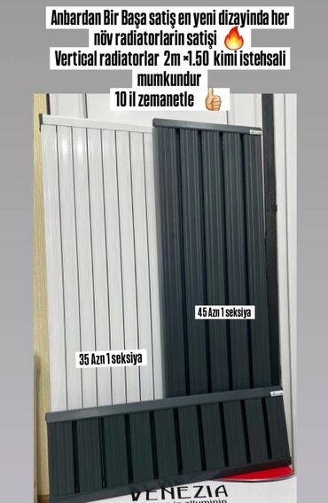 radyatırlar: Seksiyalı Radiator Alüminium