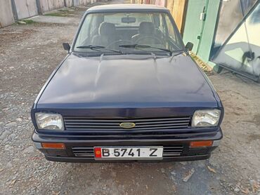 Ford: Ford Fiesta: 1986 г., 1.3 л, Механика, Бензин, Купе