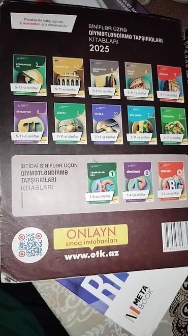 İdman və hobbi: Məhsul: “ENGLISH – 2025 Test Toplusu” (Dövlət İmtahan Mərkəzi) - Ümumi — 2