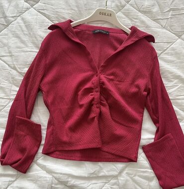 orus koynekler: LCW Casual markalı qadın köynəyi/bluzu - Rəng: tünd