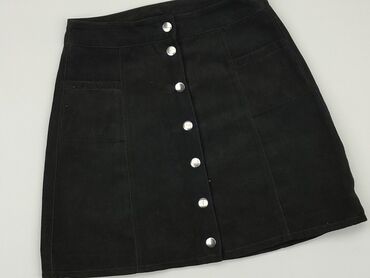 spódnice młodzieżowe czarne: Spódnica, H&M, S, stan - Bardzo dobry