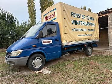 крыло спринтер: Mercedes-Benz Sprinter 312 CDI тентованный грузовик 2001 год Обьем — 4