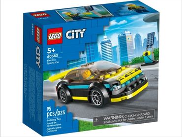 детская электрическая машина: Lego City 🏙️ 60383 Электрический спортивный автомобиль 🏎️