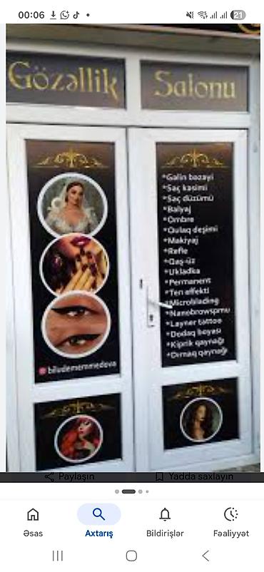 Работа: SALONDA OTAQ ARENDAYA VERILIR OTAQIN PECERESI KADISANERI VAR .LAZER — 1