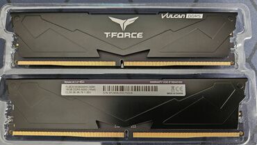 Оперативная память (RAM): Оперативная память, T-Force, 32 ГБ, DDR5, 6000 МГц, Для ПК