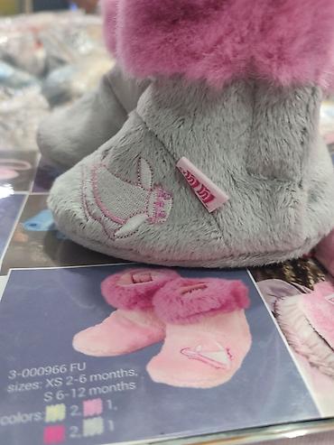 Детская обувь: Детские мягкие пинетки-ботики - Материал: плюш/флис, мягкие и тёплые — 4