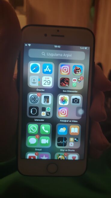 ayfon 6 barter: IPhone 7, 32 ГБ, Matte Gold, Face ID, Отпечаток пальца