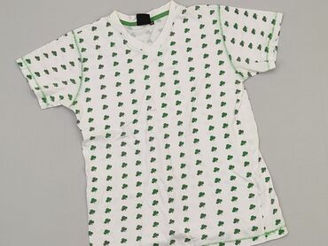 koszulka polo biała chłopięca: Koszulka, 14 lat, 158-164 cm, stan - Dobry