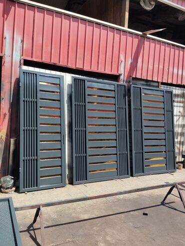 Откатные ворота: Ворота Бишкек принимаем заказы+ доставка и установка — 14