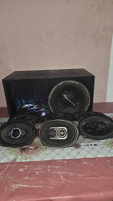 авто колонки: Avtomobil üçün akustik sistem dəsti Məhsul tərkibi: - Pioneer — 2