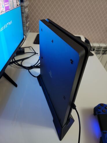 PS4 (Sony Playstation 4): 💥PlayStation 4 Slim – 1TB yaddaşla 🎮Konsol ideal vəziyyətdədir — 4