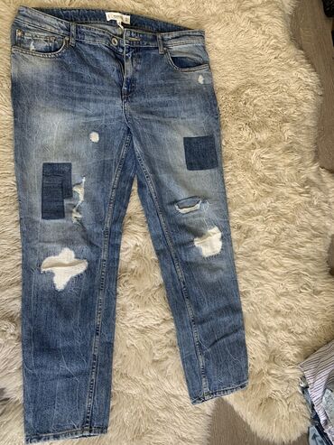 прямые широкие джинсы: Прямые