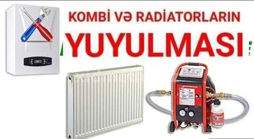 реставрация офисных кресел: Xidmət: Kombi və radiatorların yuyulması - Peşəkar avadanlıqla