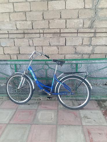velosibet type 1: Şəhər/komfort tipli velosiped - Rəng: mavi-gümüş tonlarda - Ölçü: 26" — 3