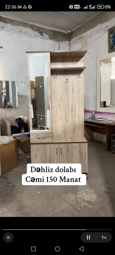 Dolablar: Düz dolab, Dəhliz dolabı — 4