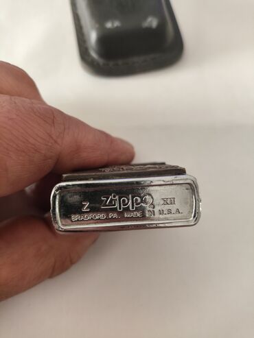 Qəlyan, vayp və aksesuarları: Zippo benzinli alışqan – Wild West temalı - Brend: Zippo (Bradford — 7