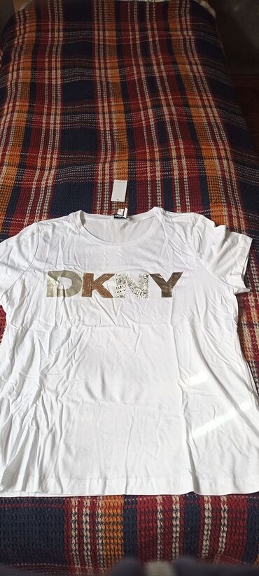 серебряное кольцо женское: Футболка, DKNY, Жаңы, L