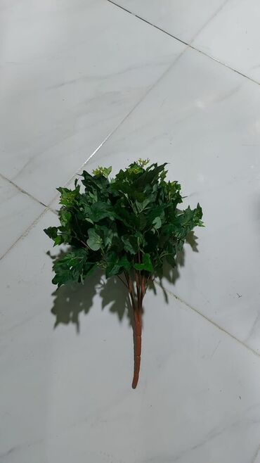 Süni güllər: Süni asma yaşıl bitki bəzəyi - Material: yüksək keyfiyyətli plastik — 26