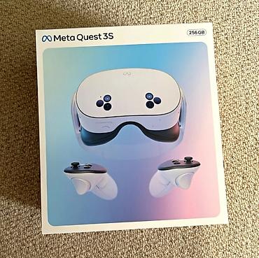 meta quest: Meta Quest 3S - 256GB. Yeni, bağlı qutuda. #metaquest #vr #vreynək — 1