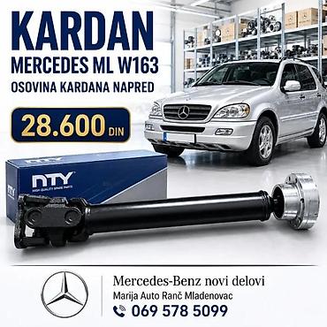 Prenosni sistem: KARDAN MERCEDES ML W163 OSOVINA KARDANA NAPRED | Kardan mercedes ml — 1