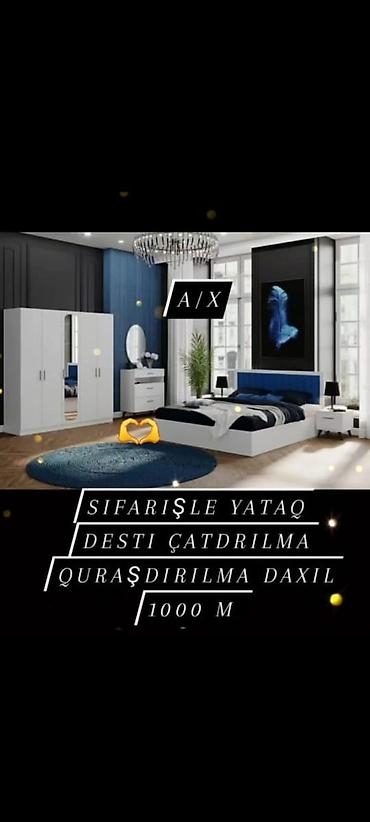 yataq kravat: Yataq otağı dəsti yeni — 1