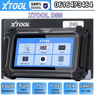 Alati za automobile: Novo - Xtool D5S OBD2 ABS,SRS,EPB / CAN FD FCA 16 Reset Auto — 2