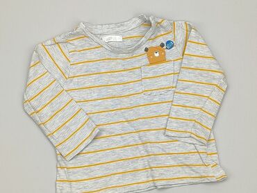 bluzka haftowana: Bluzka, Pepco, 9-12 m, 74-80 cm, stan - Dobry