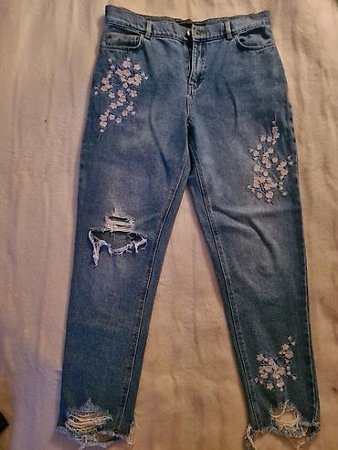 cloe torbe: Ženske skinny farmerke LCW JEANS sa cvetnim detaljima i efektom — 2