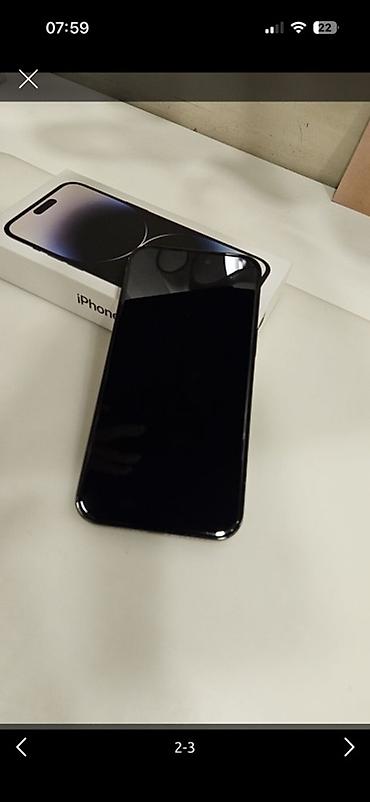thinkpad t14 gen 3: IPhone 14 Pro, Б/у, 512 ГБ, Черный, Коробка, 84 % — 2