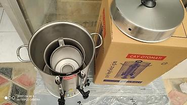 toklu samovar: Elektrikli Somavar Hasanoglu Türkiyə istehsali Professional modellər — 5
