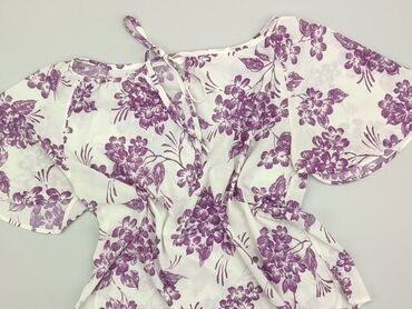 białe bluzki na długi rękaw: Blouse, L (EU 40), condition - Very good