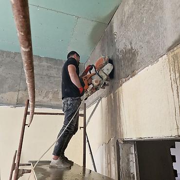 qapilar 2023: Beton kəsmə beton deşmə xidməti Karot - HILTI DD 200 / 350 ilə 25 ° — 9