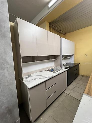 Кухонные гарнитуры: Кухонный гарнитур, Новый, цвет - Белый, ДСП, Платная доставка — 20