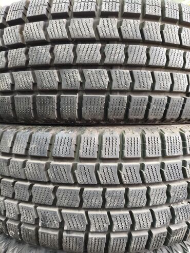 триды полик: Шины 195 / 65 / R 15, Зима, Б/у, Пара, Легковые, Япония, Bridgestone