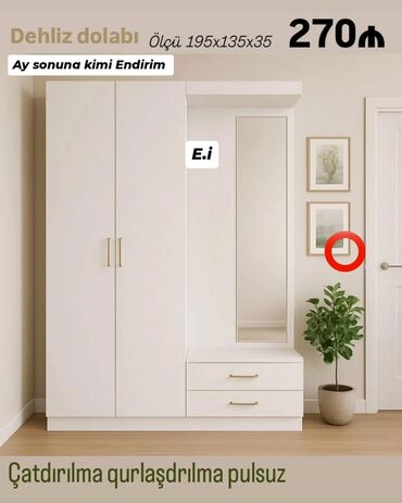 Uşaq və gənc otağı üçün dəstlər: Yeni, Dəhliz dolabı lalafo.az -da Uşaq və gənc otağı üçün dəstlər: Yeni, Dəhliz dolabı