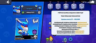 бравыл старс: Игровой аккаунт Brawl Stars Основные параметры: - Кубки: 24 342 (путь — 5