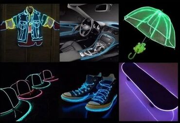 видео регистратор на машину: Неоновая подсветка 5м батарейным отсеком подсветка для одежды для