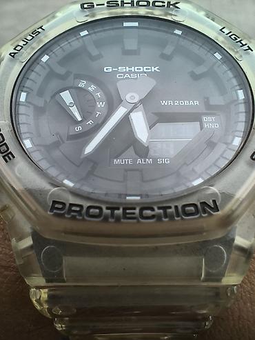gts 2 mini: Casio G‑Shock GA‑2100 в прозрачном (транслюцентном) корпусе и ремешке — 2