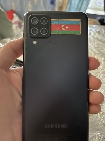 qızdırıcı cihazlar: Samsung Galaxy A12, 64 GB, rəng - Qara, Barmaq izi