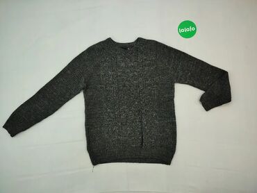 czarne bluzki pod marynarkę: Sweatshirt, S (EU 36), condition - Good