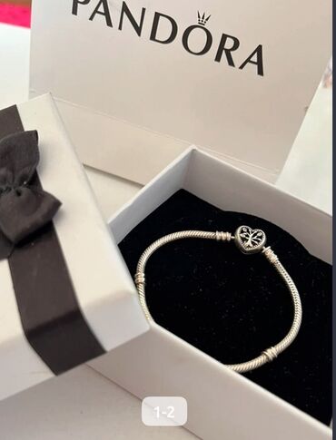 Bilərzik, Pandora, Gümüş, 14 g, Ünvandan götürmə, Pulsuz çatdırılma, Ödənişli çatdırılma