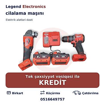 rendə: Elan başlığı: Elektrik alət dəsti: cilalama maşını, drel-şurup — 1